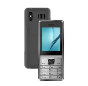 Not Android 2.4-inch 1899mAh Big Battery P+R Keypad with Shine Painting 2G Feature Phone GSM MTK6261D