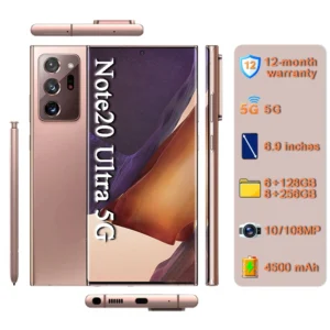 Note20 Ultra 128GB Octa Core 108MP Camera S Pen CDMA Unlocked Global Version 5G Smartphone