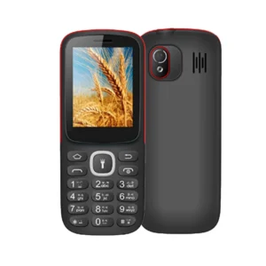 OEM 2.4″ Senior Bar Feature Mobile Phone Dual SIM Card Linux OS Spanish German French Strong Flashlight 2500mAh Power Bank FM