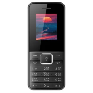 OEM Custom Brand Logo Mobile Phone with Big Button 2G Cellular Unlocked GSM Feature Keypad with Screen Display