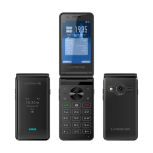 OEM Volte Dual SIM Dual Standby Hebrew T9 Keyboard Dual Screen Flip Phone High Capacity Li ion Battery 1850mah 4G Kosher Phone