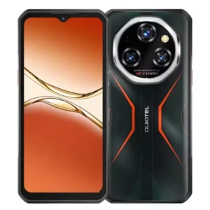 OUKITEL WP55 5G Rugged Phone 6.6 FHD+ 12GB+256GB 108MP Rear Camera Android 15 Smartphone MTK Dimensity 7025