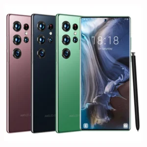Octa Core 6.8inch 4GB + 64GB Android 12.0 Smartphone 4G LTE Phone 3 Camera Face ID Unlock Gaming Mobile Phones