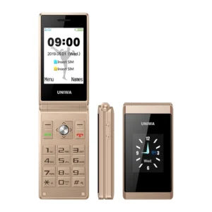 Old Flip Mobile Phone Low Price Rugged Long Battery Life New Flip Dual SIM Feature Phone