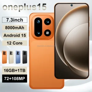 OnePlus15 Global Version Android Smartphone 7.3 Inch 16GB RAM Multi Task Online Study Daily Use Mobile Phone
