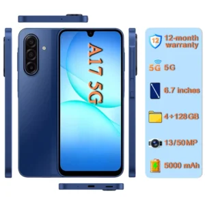 Original Mobile Phones A17 128GB 50MP Camera Dual SIM Unlocked 5G Smartphone SM A176 A+ Quality