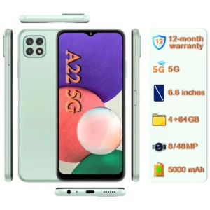 Original Mobile Phones A22 128GB 48MP Camera Dual SIM Unlocked 5G Smartphone