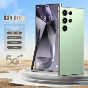 Original S24 Ultra 5G Global Version Android Smartphone with 8000mAh Battery 16GB RAM Dual SIM Card