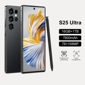 Original S25 Ultra 5G Smartphone Dual SIM High Quality Global Version 7.3 Inch HD Screen Deca Core Android 15 108MP