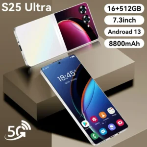 Original S25 Ultra+ 5G Smartphone Global Version 6.8 inch Dual SIM 16GB+1TB 50MP+108MP Camera 6800mah Battery