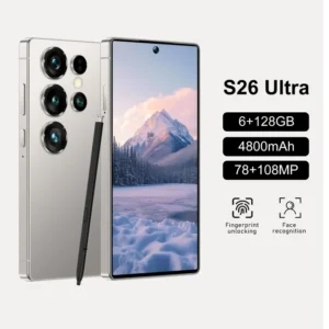 Original S26 Ultra Mini 5G Smartphone 5 Inch Android 14.0 6GB+128GB Dual Card Unlocked 4G/5G HD Screen Spanish
