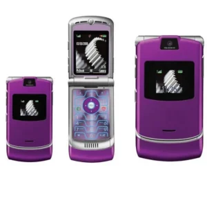 Original Simple GSM Flip Unlocked Classic Mobile Cell Phone V3 for Moto by Post