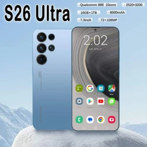 Original Unlocked S26 Ultra 4G 5G Smartphone 7.3 Inch Full Screen 16GB+1TB Android 15 Mobile Phone Face ID Cell Phone