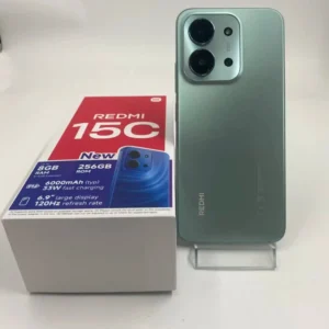 Original Used Unlocked with PlayStore LTE 6.9″ 128G/256G Redmi 15C Used Mobile Phone 5G Smartphone