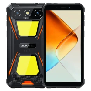 Oukitel G5S Android14 6 Inch Smartphone 6300mAh 4GB+64GB 13MP Main Camera Double Camping Lights Reverse Charging 4G Rugged Phone
