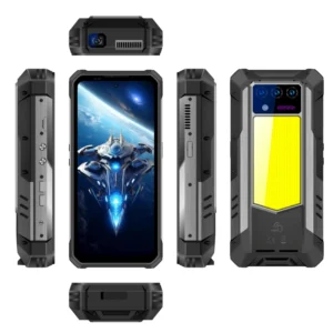 Oukitel WP100 Titan Rugged Smartphone with Projector 33000mAh 1200 Lumen Camping Light 200MP 12+512GB Android 14 5G Phone