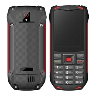 Outdoor IP68 Rugged Dual SIM Card Feature Phone with 2.4 Inch HD Screen