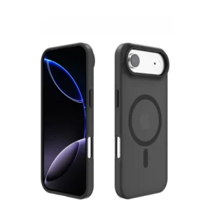 PC TPU Shockproof Magnetic Matte Translucent Phone Case for iPhone 17 Pro Max 15 16 14 13 12 Pro Max
