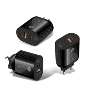 PD20W Mobile Phone Fast Charger 5V3A Type C PD Charging Head US EU and UK Plug Adapter