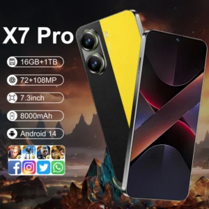 POCO X7 Pro 5G Smartphone 65W Fast Charging 7.3 Inch 2K In Screen Fingerprint 108MP & 128GB Memory LTE Mobile Phone