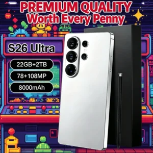 PREMIUM QUALITY 7.7 Inch S26 Ultra 22GB+2TB 5G Smartphone Global Android 15 Unlocked Cellphones S26 Ultra Mobile Phones