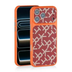 PU Leather Carbon Fiber Texture Magnetic Case for iPhone 17 13 14 15 16 Pro Max Wireless Charging Shockproof Hard Cover