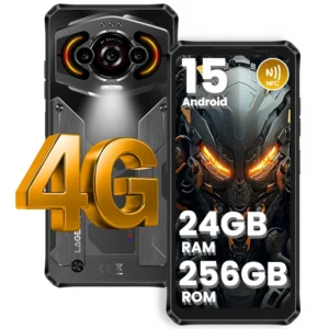 Panther1 Factory Rugged Phone IP68/IP69K 6.7″ 120Hz 24GB+256GB 5150mAh 18W Android 15 Rugged Smartphone