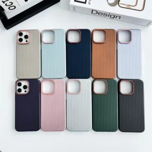 Personality Hard PC Mobile Phone Case for Samsung S24 Ultra Plus S23 S22 Metal Frame Lens Protection Back Covers