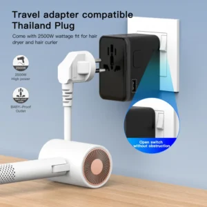 Phone Charger Accessories Socket Universal Usb c Universal Travel Adapter