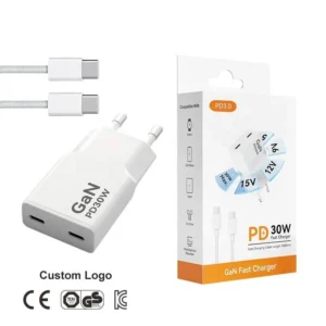 Phone Charger Super Fast Chargers Us Plug Adapter 4.0 30w Gan Fast Charger Usb c Power Adapter Pd 3.0 Power Adapter 30W