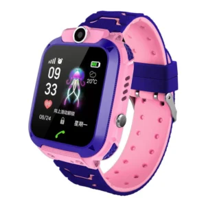 Popular 4G Network Q12 Kids Smart Watch High Quality Waterproof SOS Smartphone LBS Multi-lingual Baby Q12 Kids 2G Watch