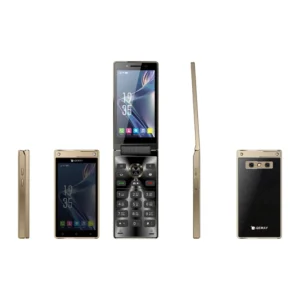 Portable Smart Cellular Classic Talk and Text 4G Kosher Folding Feature Qwerty Keyboard Phone for Jewish Kids Seniors