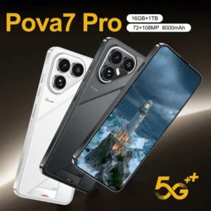 Pova7 Pro Mobile Gaming Smartphone Android Global Version with Dual SIM Cards