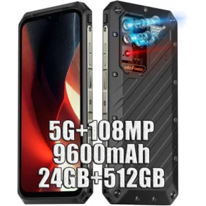 Power Armor 18 Ultra 5G Rugged Smartphone 6.58″ 120Hz Android 13 66W Fast Charge USmart Expanded Connector NFC