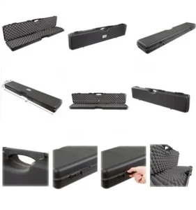 Protective Hard Case Long Hard Case Plastic Gun Carrying Case With Foam