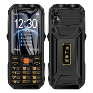 Q9-1 4G Elder Keypad Rugged Phone 4500mAh Dual SIM 3.5 Inch Unlocked Christmas Gifts Cellphone