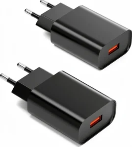 QC3.0 18W USB Fast Wall Charger Quick Charge 3.0 Power Adapter PC Fireproof Material for Smartphones Tablets Earbuds
