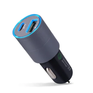 QC3.0 Dual USB Car Charger 2 Port Charger USB Plug Universal Charging Adapter Type C Fast Charger Quick Charging Cellphone
