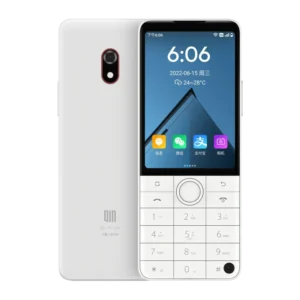 Qin 4G Unlocked Mobile Phone F22Pro Smart Touch Screen 4G Mobile Phones 4+64GB 2MP+8MP Camera Android 12 Google Version White