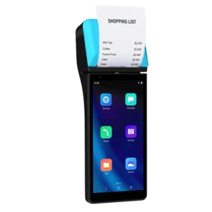 Quad-core Rugged Card Swipe Machine EFT POS Terminal Android with 58mm Thermal/Label Printer Z500