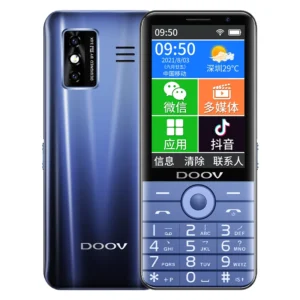R17 4G Elder Children Mobile Phone Dual Sim Card Feature Phone with Android Keypad Touch Screen 32gb