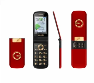 RTS Flip Feature Phone Doble SIM Unlocked Flip Feature Telefon 2G Seniors Cell Phone Flip Functietelefoon for MobilePhone