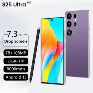Real High Configuration New S25 Ultra Phone 7.3 Inch 22+1TB 4G 5G Smartphones Global Version S25 Ultra Unlocked Cellphones