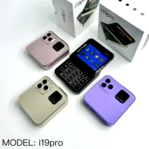 Retro Flip Phone I15 Pro Dual SIM 2G Mobile Support Multi Languages Foldable Feature Phone