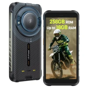 RugKing 4G Rugged Smartphone 8GB 256GB IP68 IP69K 5.99 Inch Android 15 9600mAh T7255 HD+ Octa Core NFC OTG Rugged Phone