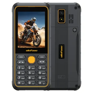 Rugged 4G Feature Phone Shockproof Waterproof IP68 2.8 Inch 2100mAh Battery Flashlight 2MP Camera Outdoor Mobile Phone