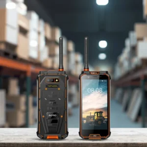 Rugged 5G Android Phone with DMR Walkie Talkie Function IP68 Waterproof GPS NFC Long Battery for Industrial Field Workers