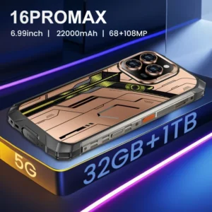 Rugged 5G Smartphone Waterproof Dustproof Shockproof Large Battery Long Standby