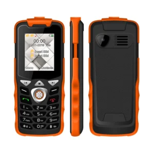 Rugged Bar Feature Phone 1.77 Inch Screen Dual SIM GSM 0.08MP Rear Camera Cell Phone