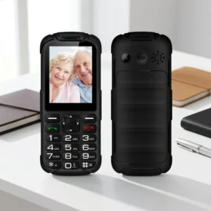 Rugged Feature Phone Senior Phone 2.8 Inch Screen LCD Display 3000mAh Big Buttons Gsm 2G Bar Feature Phone